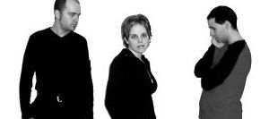 Laura Hillman, Nick Mitchell, and Andrew Davies, members of STATE4.